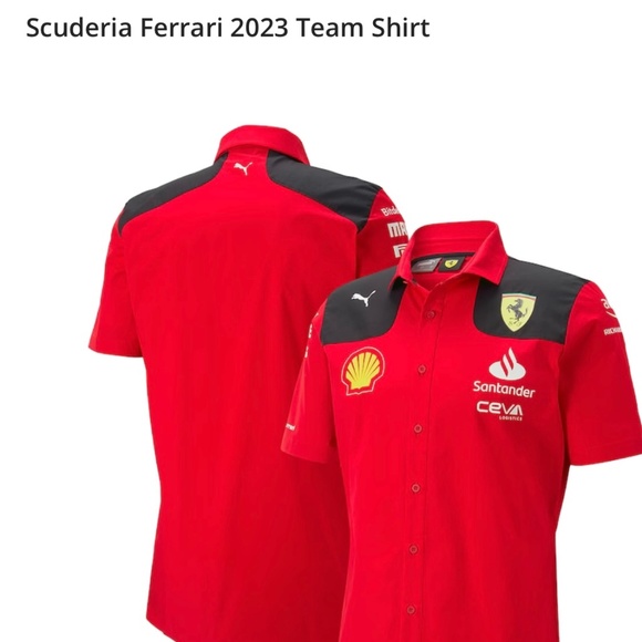 Scuderia Ferrari 2023 Team Shirt - Picture 1 of 9